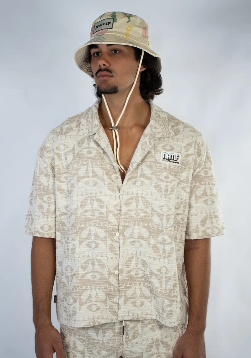 Chemise Jacquard Eyes Flow Homme