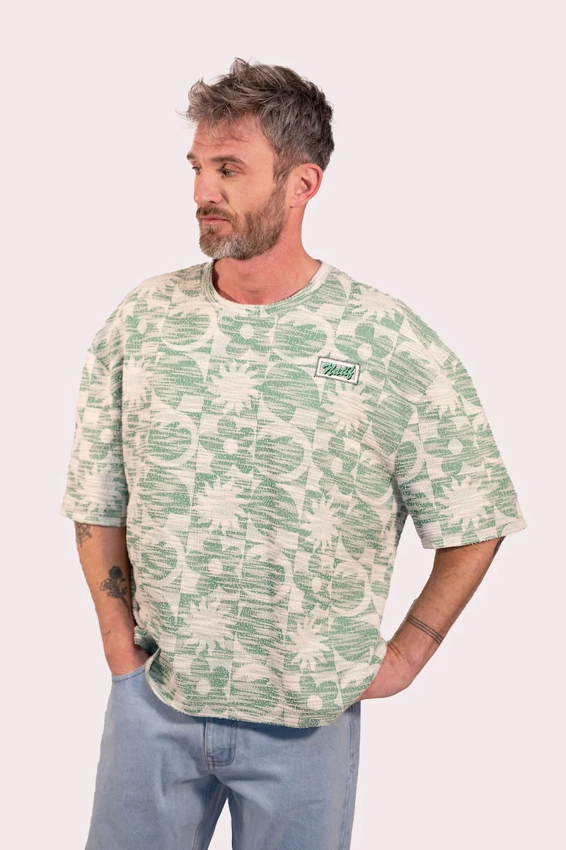 T-Shirt Jacquard New Surf Elements Homme