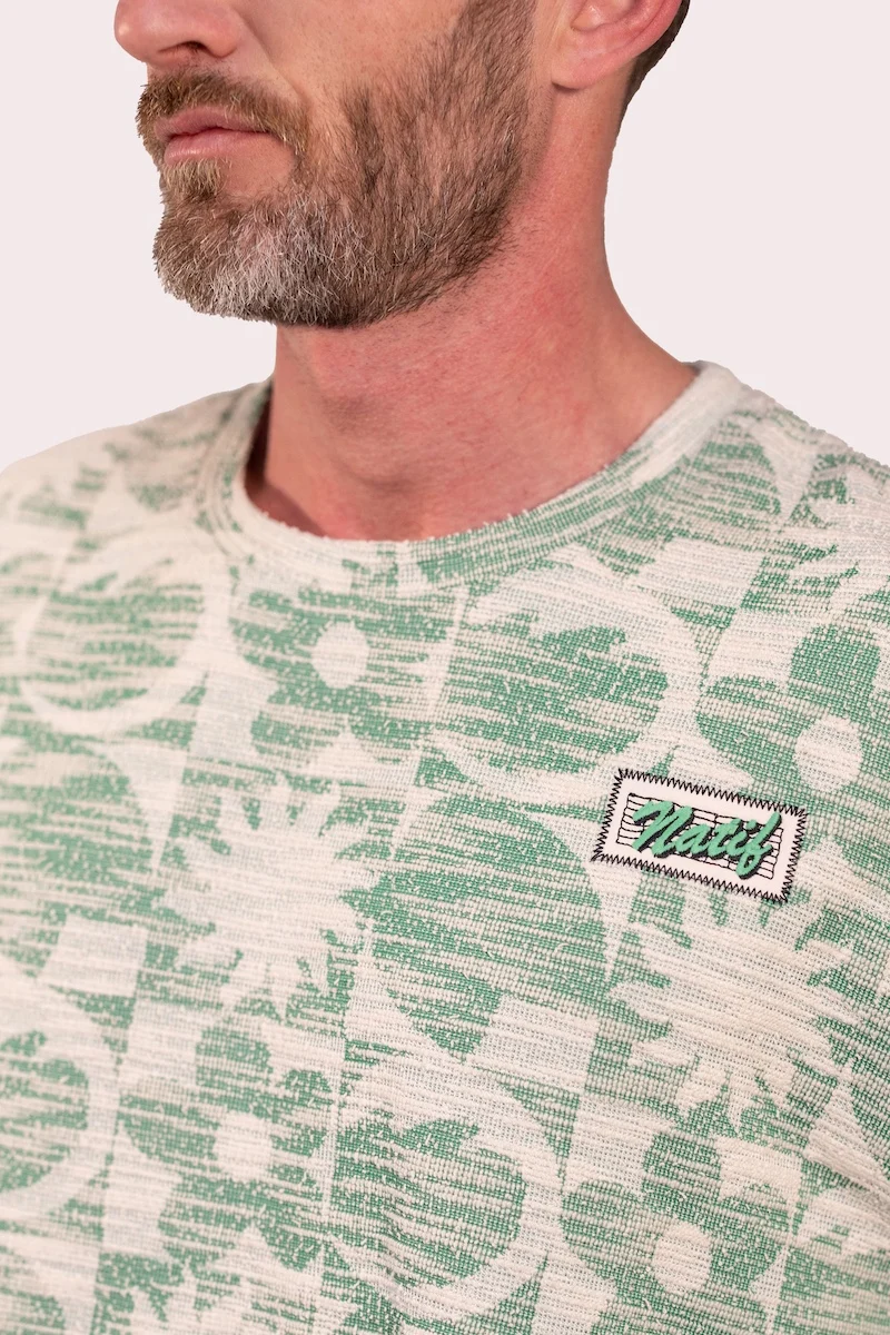 T-Shirt Jacquard New Surf Elements Homme