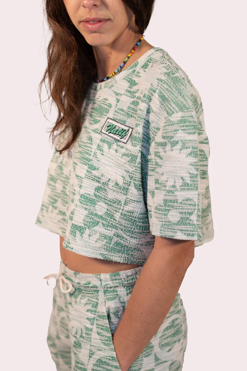 T-Shirt Jacquard New Surf Elements Femme