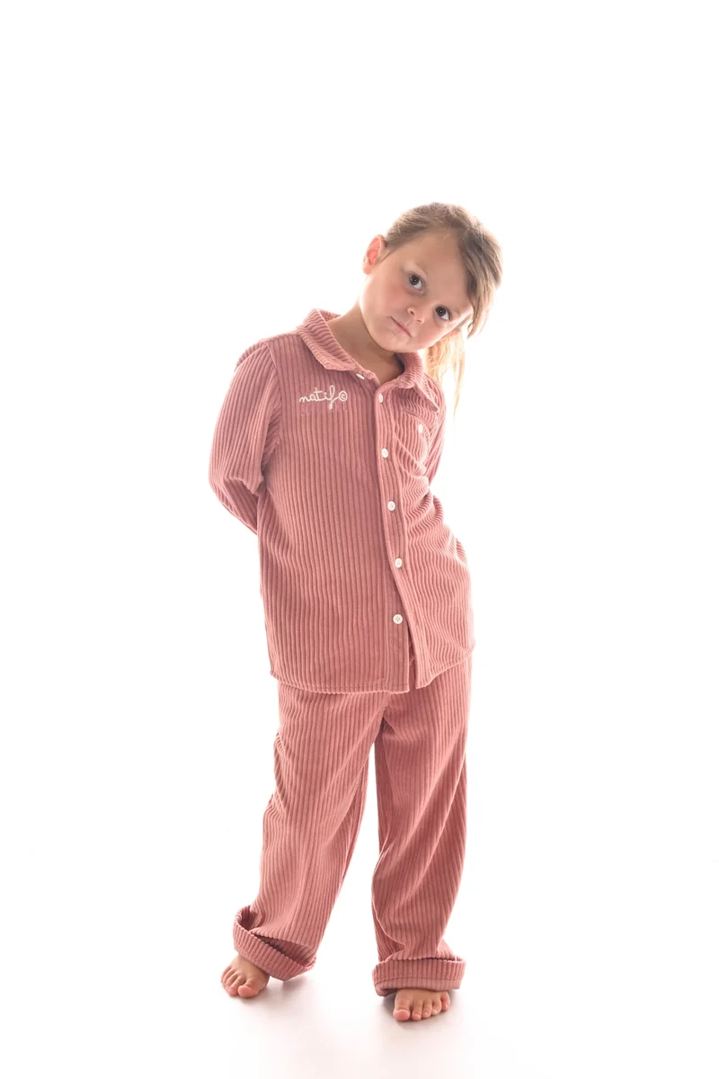 Pantalon Enfant Velours Cotelé Original