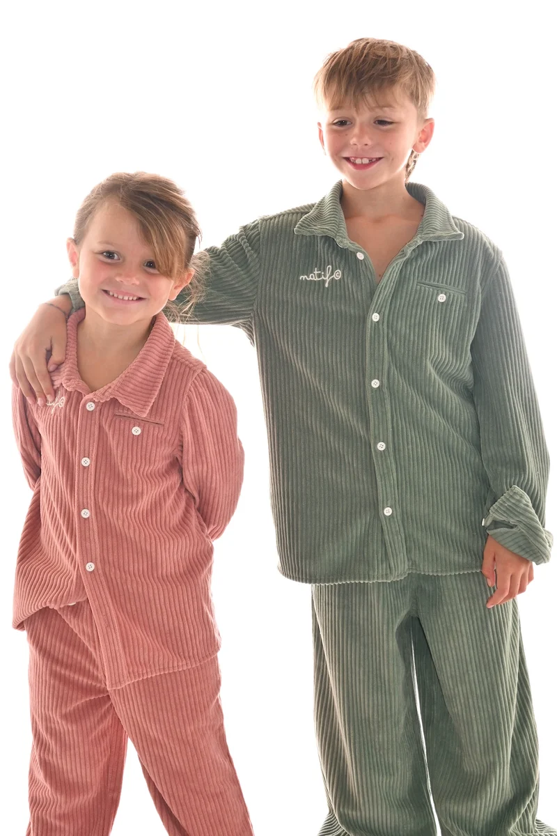 Pantalon Enfant Velours Cotelé Original