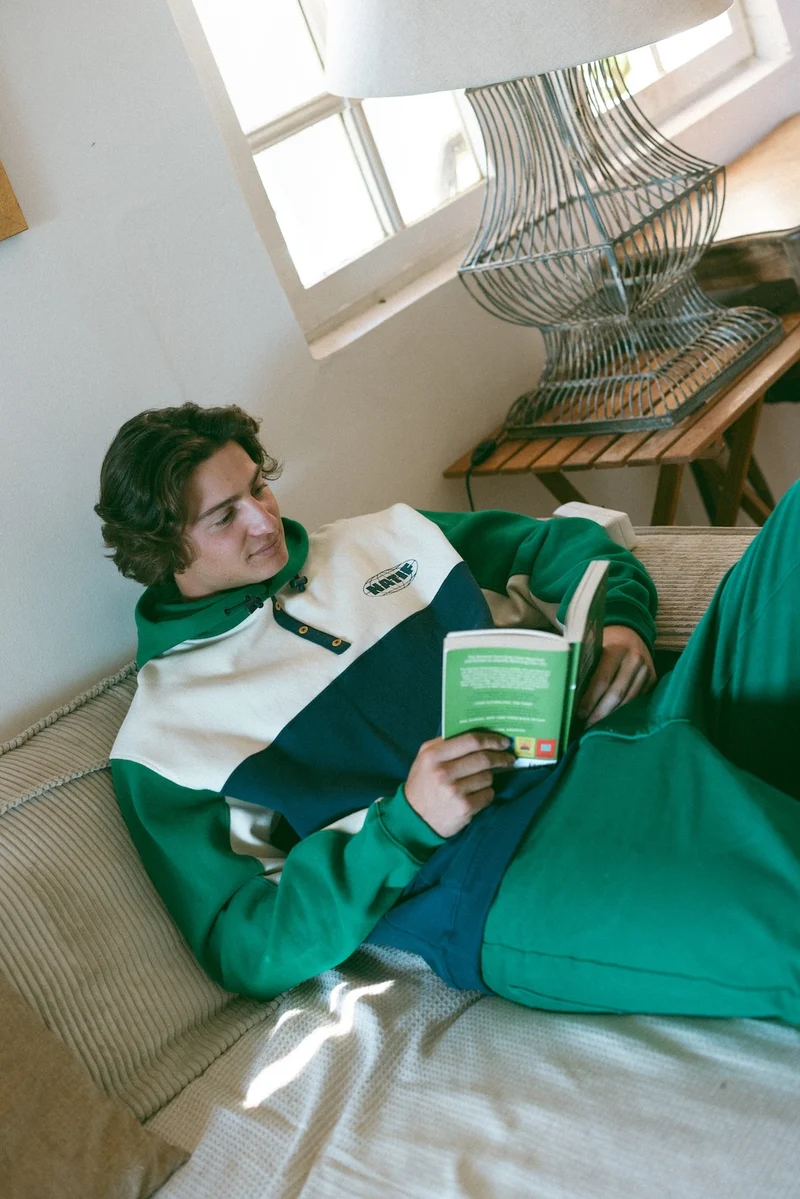 Hoodie Half Zip Wide Local Spot
