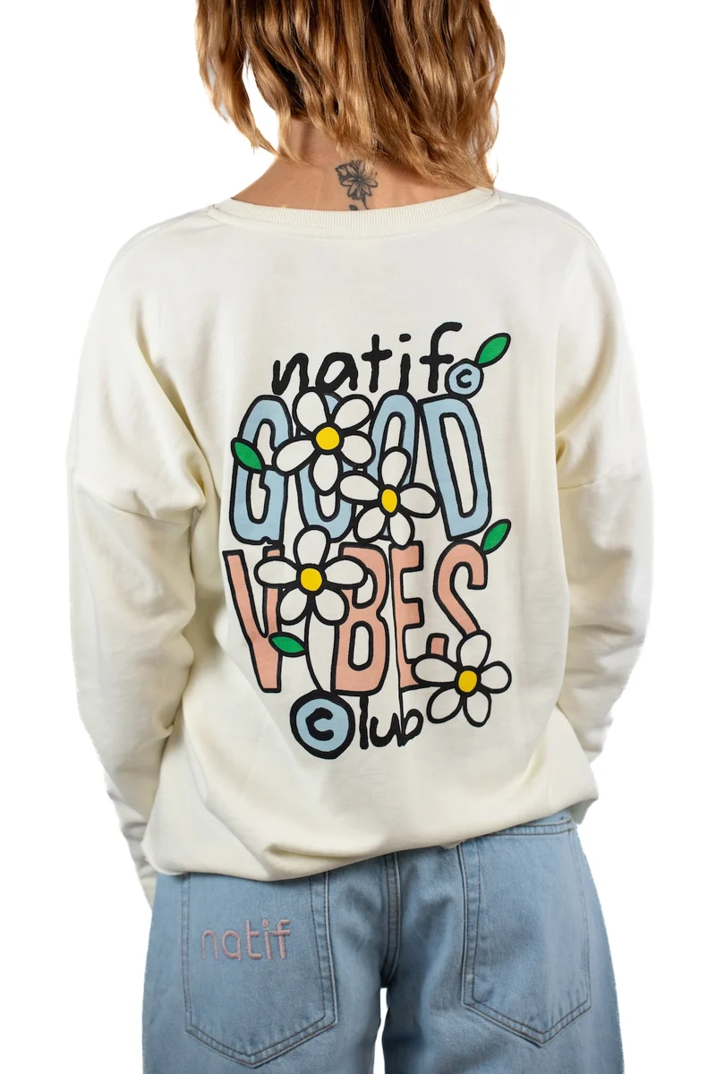 Manches longues Femme Loose Good Vibes