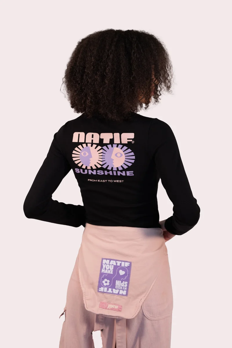 Crop fit femme Sunshine