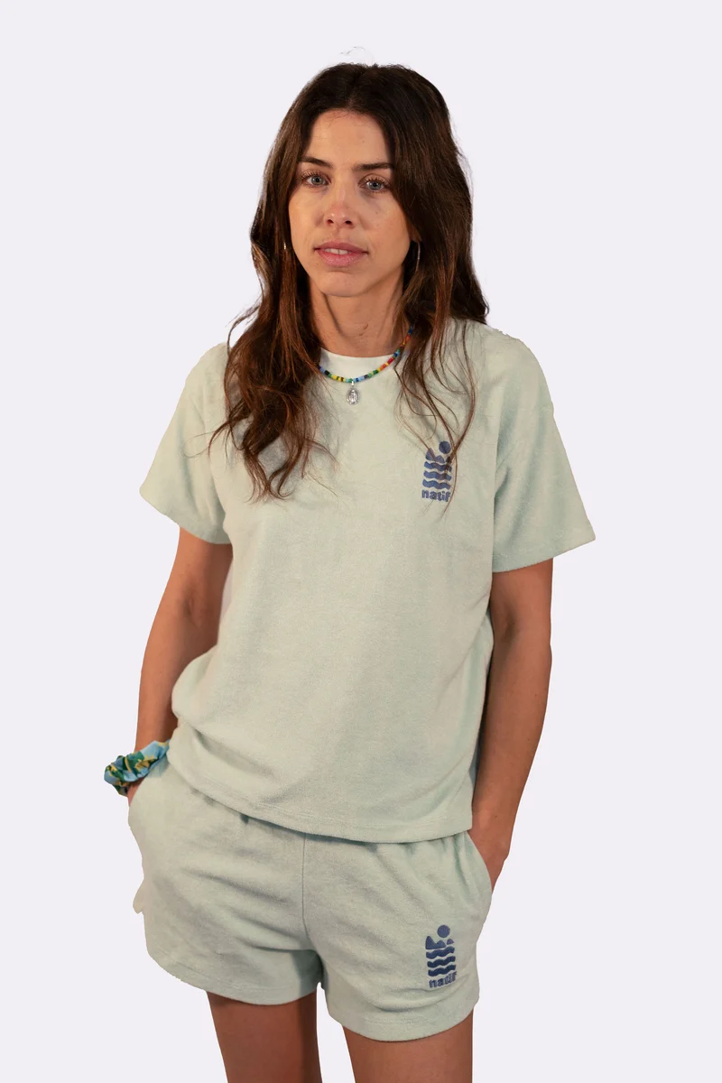T-Shirt Éponge Mèdes Femme