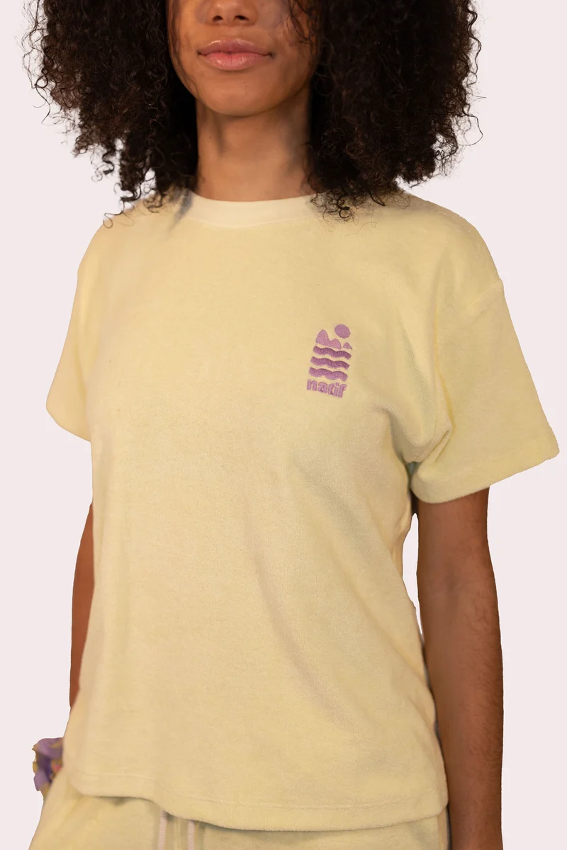 T-Shirt Éponge Mèdes Femme
