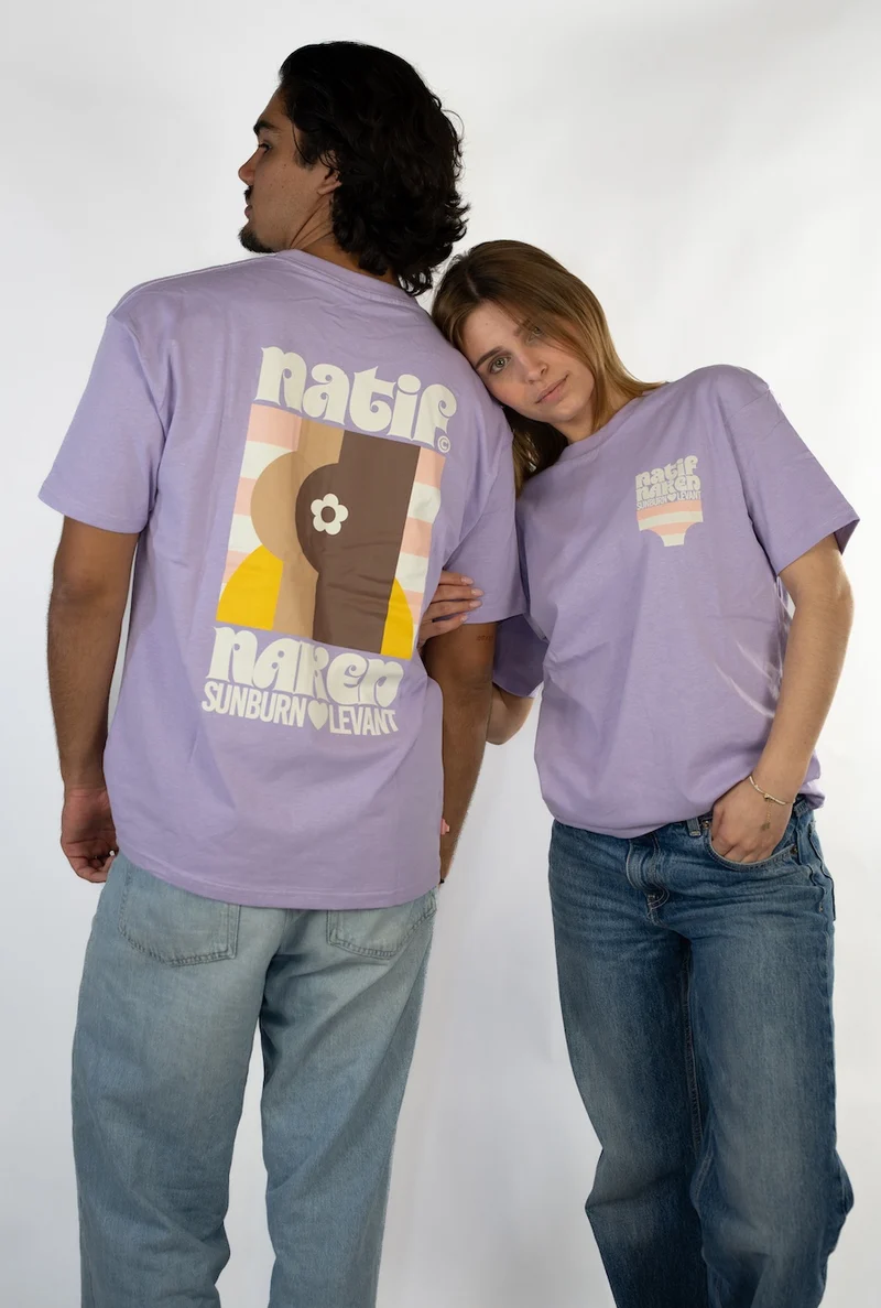 T-shirt Naked Levant