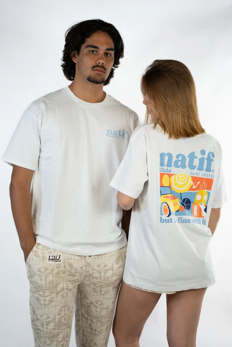 T-shirt Cliché Saint-Tropez