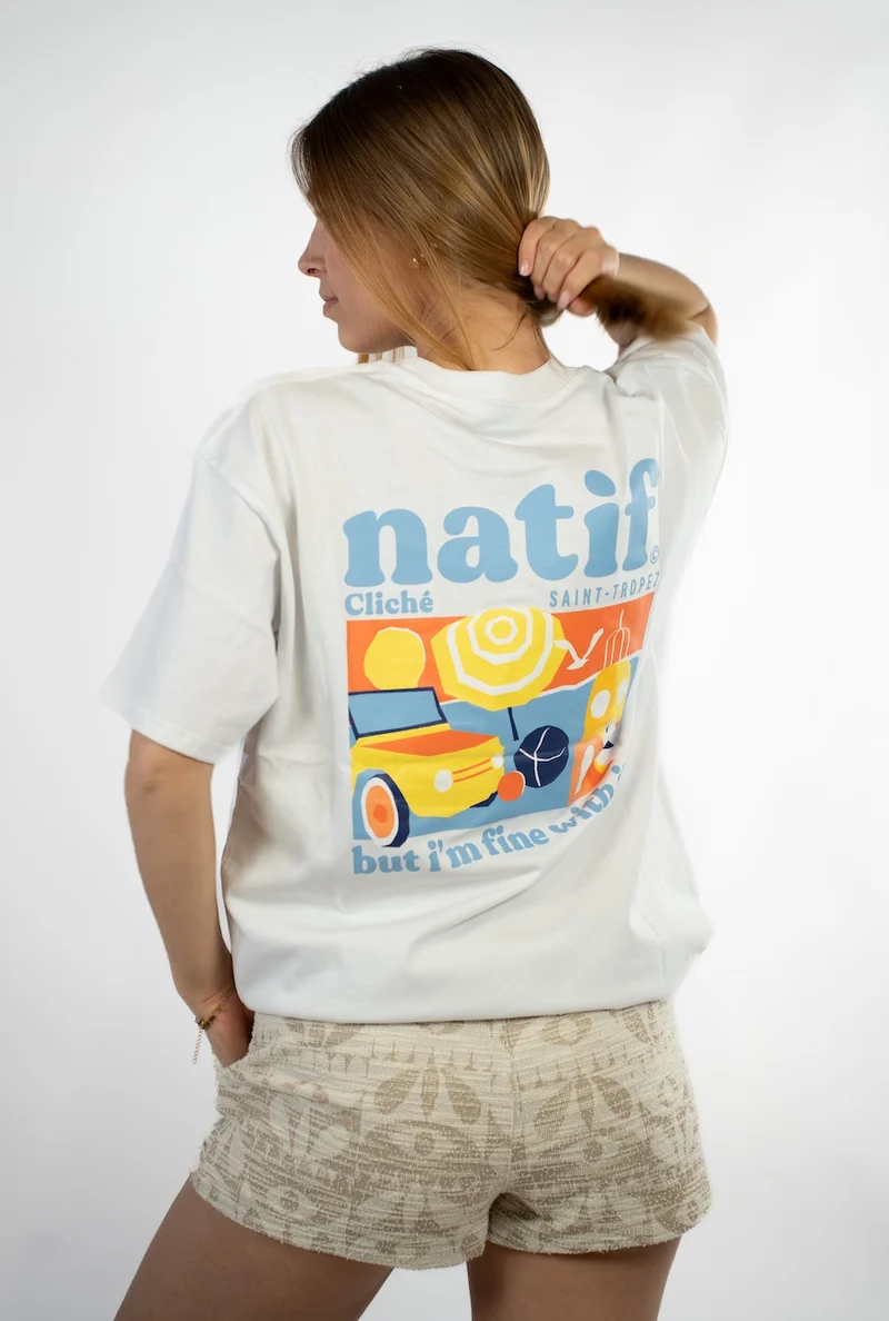 T-shirt Cliché Saint-Tropez
