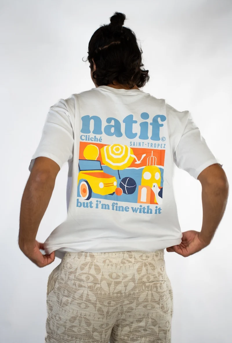 T-shirt Cliché Saint-Tropez