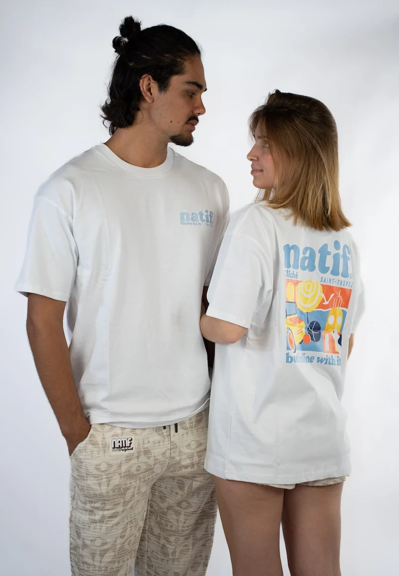 T-shirt Cliché Saint-Tropez