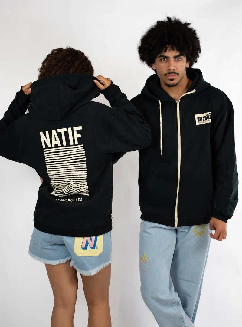 Hoodie Zip Classic Porquerolles