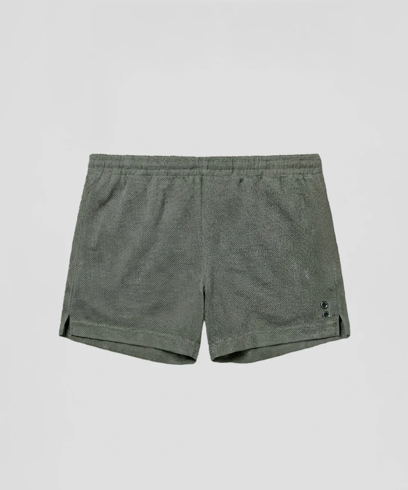 Mesh Home Shorts: Urban Khaki