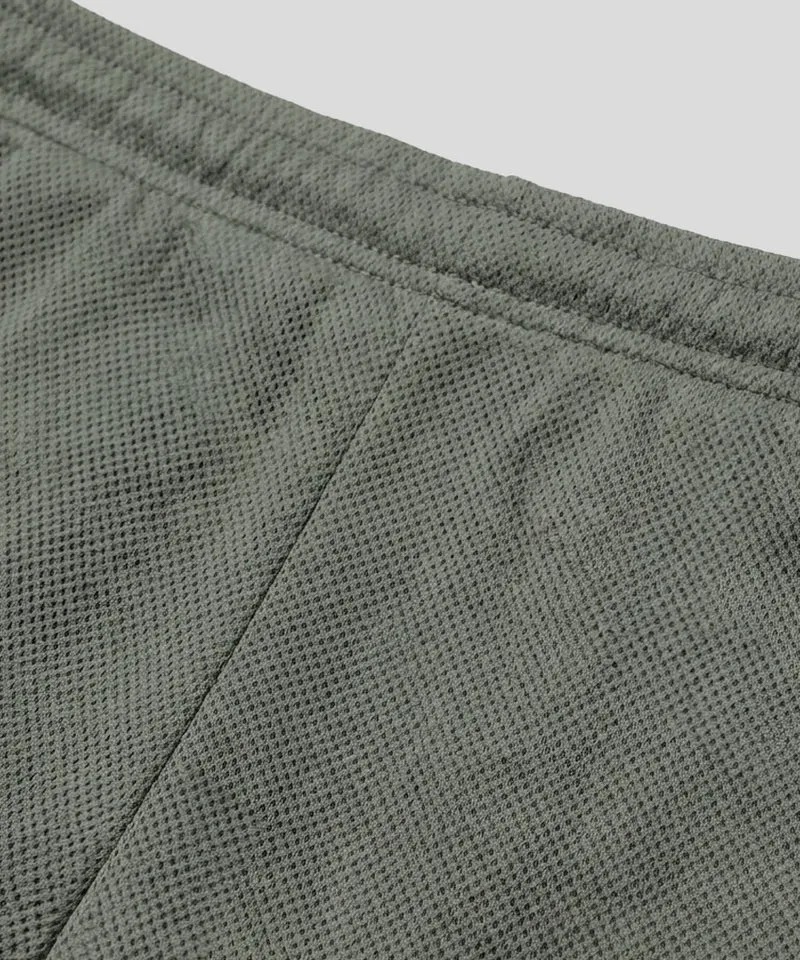 Mesh Home Shorts: Urban Khaki