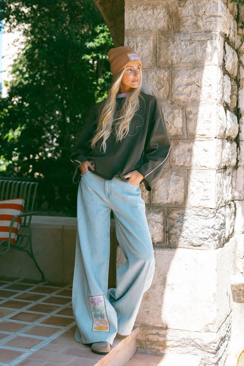 Pantalon Jean Femme Elements 26