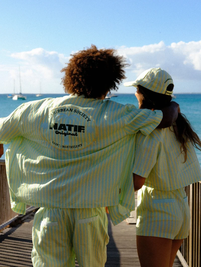 Chemise Fluide Caribbean Society St Barth