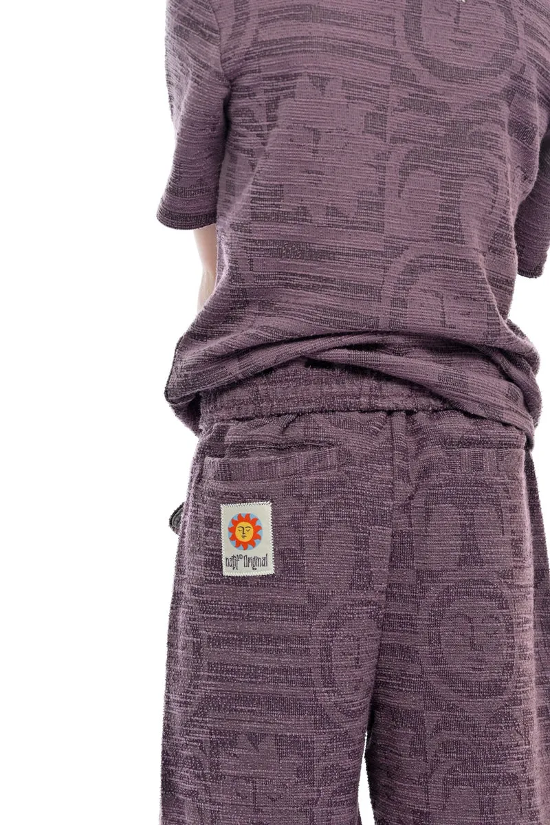 Short Jacquard Garçon Sunny Bloom