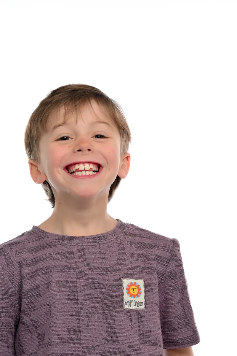 T-Shirt Enfant Jacquard Sunny Bloom