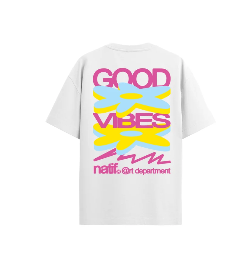 T-Shirt Good Vibes Art Dpt (Loose)
