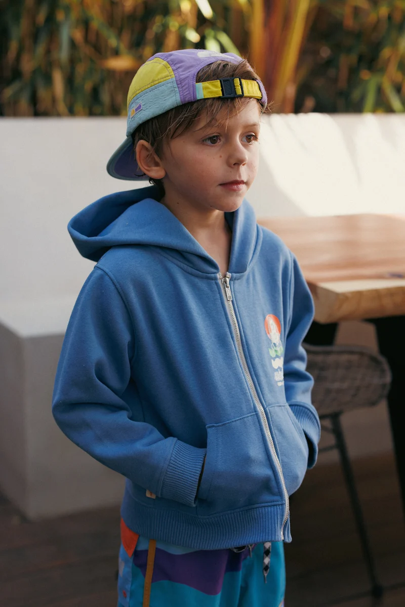 Hoodie Zip Enfant Cap Ferret Lighthouse