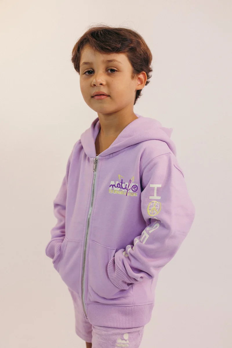 Hoodie Zip Enfant Surf Idol Hossegor