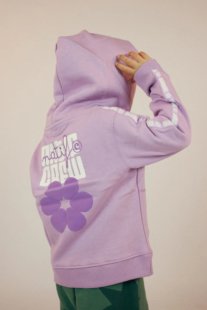 Hoodie Zip Enfant Natif Crew