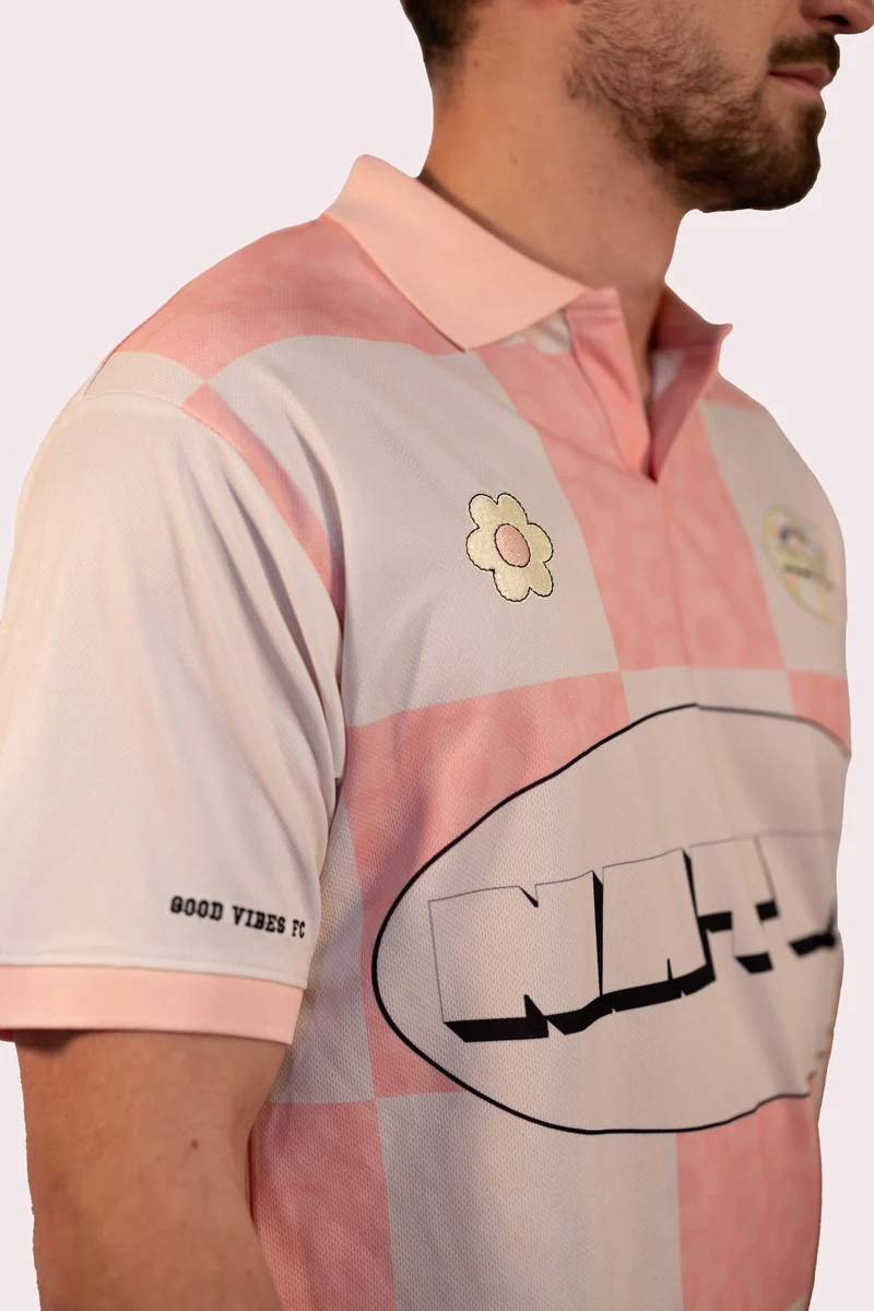 Jersey Good Vibes FC - Pink Jacquard Edition