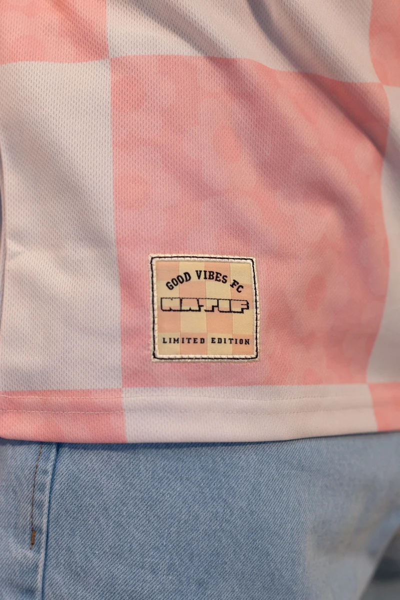 Jersey Good Vibes FC - Pink Jacquard Edition