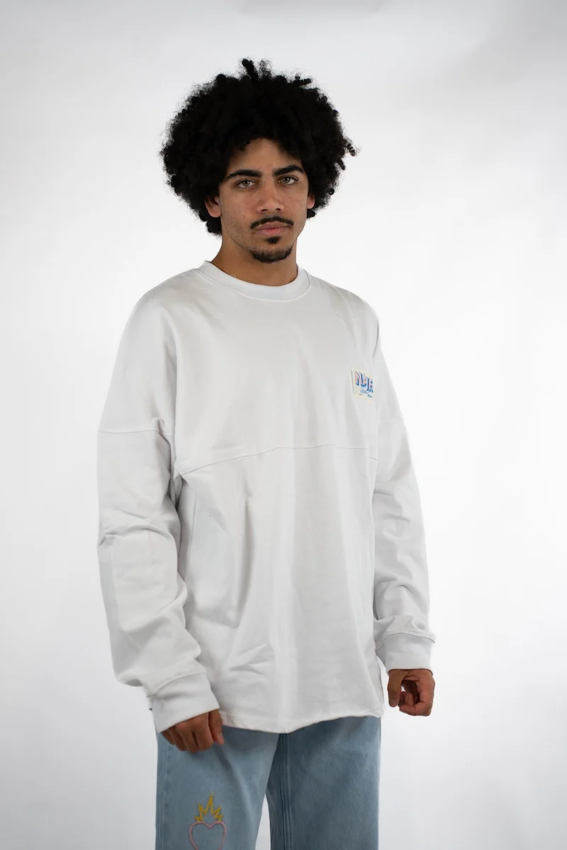 T-Shirt Loose Manches Longues Good Vibes
