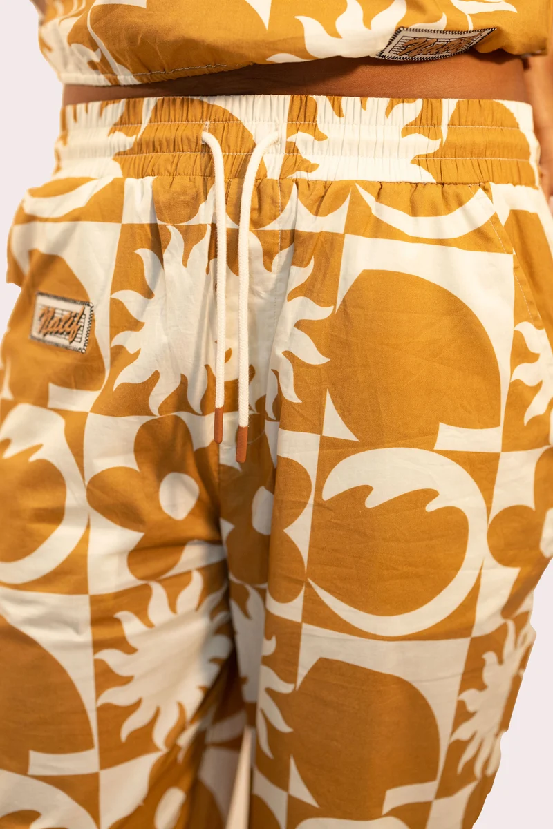Pantalon Fluide Pattern Femme