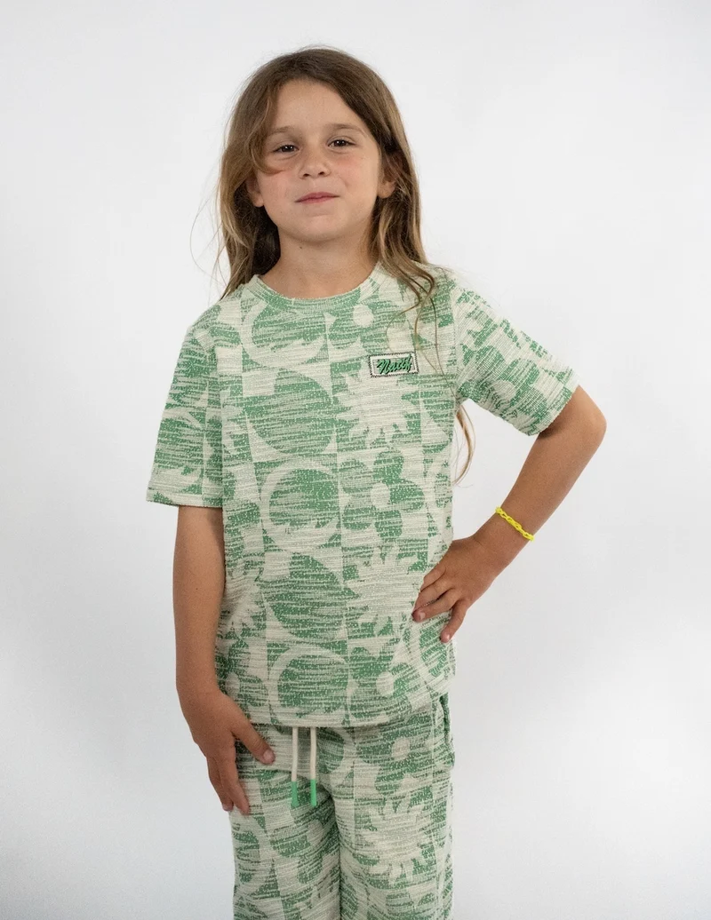 T-Shirt Enfant Jacquard New Surf Elements