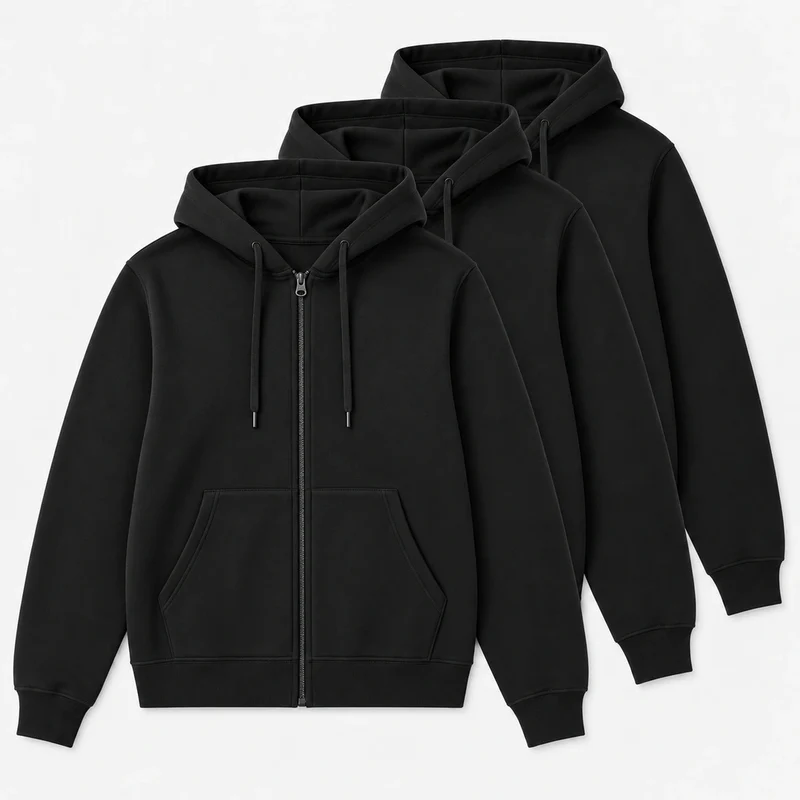 Sweatjacke Damen | Schwarz
