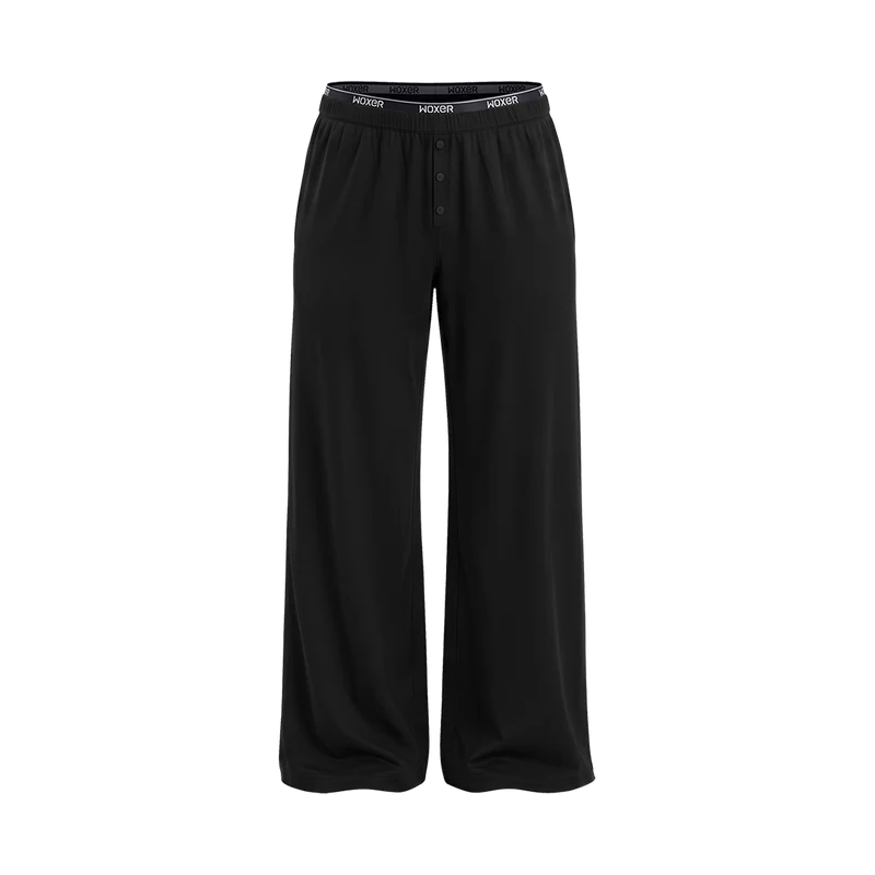 Sleep Loose Pants Black