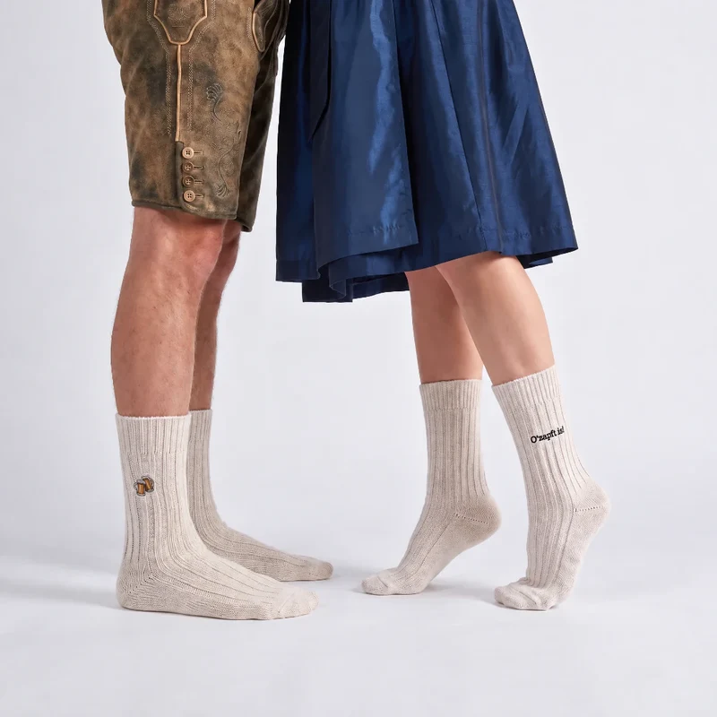 Norweger Socken | Off White "O' Zapft is"-Edition