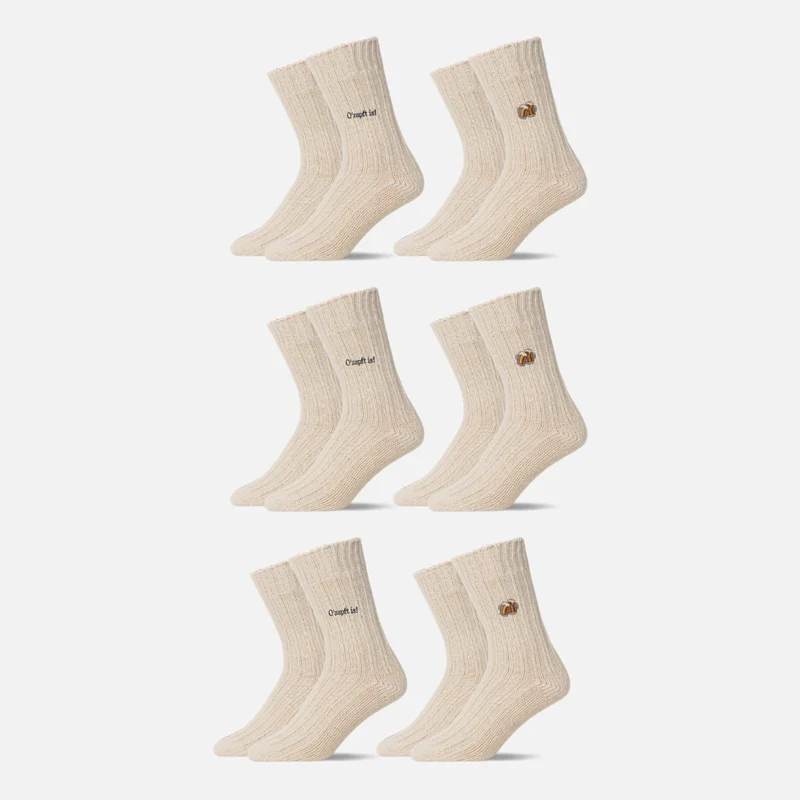 Norweger Socken | Off White "O' Zapft is"-Edition