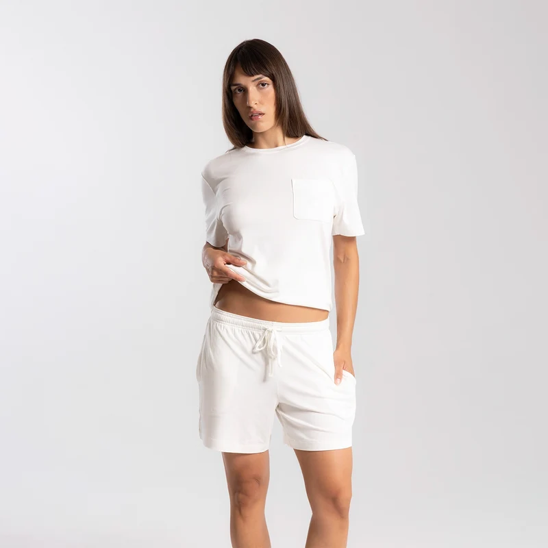 Sleep Shorts Parchment