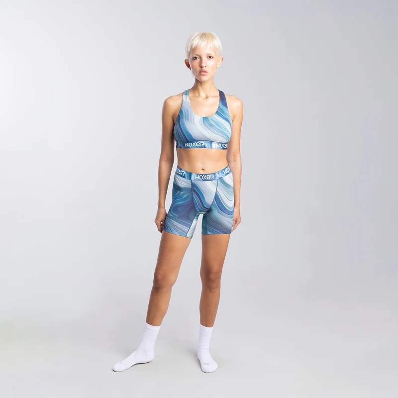 Baller High Waisted Tectonic Wave