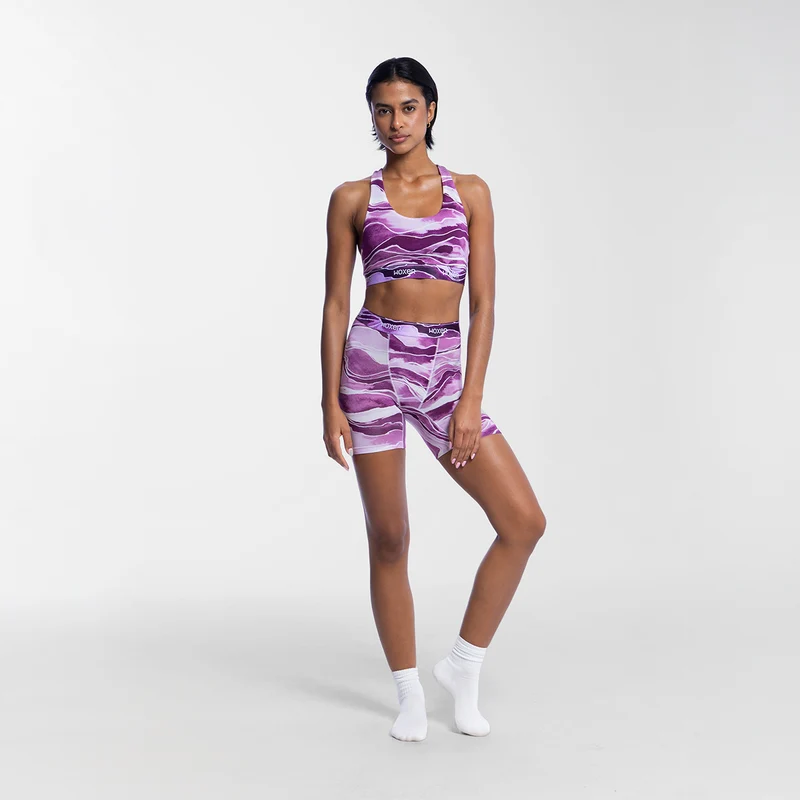 Baller High Waisted Plum Tide